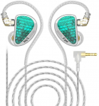 KZ AS16 PRO Cyan NO MIC - in-ear headphones, green