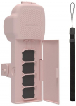 Sunnylife prot. case w/ strap & lanyard for Osmo Pocket 3 (pink)