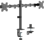 Equip Desk mount 17"-32" 2 TFT 360&deg; articulated 10 kg black