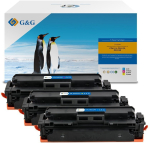 G&G XL Toner Replacement for HP 410X CF252XM, 3 pcs