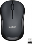 Logitech M220 Silent Wireless Mouse - Charcoal, 1000 DPI