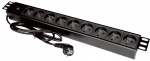 Alantec PZ09 power extension 1.8 m 9 AC outlet(s) Indoor Black