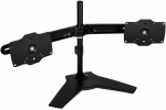 SilverStone SST-ARM23BS-L - Dual Monitorarm - schwarz
