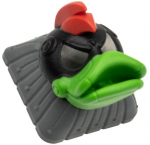 Ducky x Hot Keys Project 'The Bulk' Superhero Duck Keycap with Translucent Eyes, Cherry MX Compatible