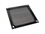 Aluminium L&uuml;fter Filter 80mm - schwarz