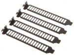 SilverStone SST-Aeroslots-BP PCI slot covers 4 pcs black