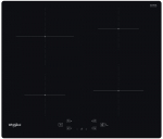 Whirlpool WS Q2160 NE Black Built-in 59 cm Zone induction hob 4 zone(s)