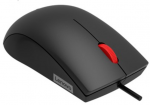 Lenovo 120 Wired Optical Mouse, USB-A, Black, 1.5m Cord