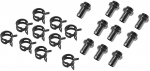 King kits Wasseranschluss-Set 10mm Fitting - black