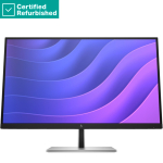 RENEW SILVER HP E27q G5 QHD Monitor - 27" 2560x1440 QHD 350-nit 75Hz AG, IPS, HDMI/DisplayPort, 4x USB-A, height adjusta