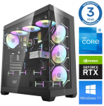 INTOP i5-14400F 64GB DDR5 1TB SSD M.2 NVME+2TB RTX5060Ti 8GB WIN11