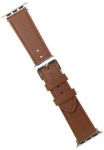 Fixed strap for Apple Watch 42/44/45/46/49mm brown leather