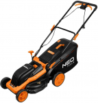 Lawn Mower 1600W 380mm, Grass Box 45L