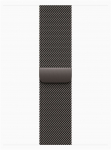 Apple Watch Series 11 Titan Slate 42mm Titanium Case Milanese Band S/M Cellular