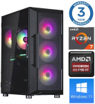 INTOP Ryzen 7 5700X 64GB 500SSD M.2 NVME+2TB RX6600 8GB WIN11