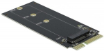 Delock SATA 22-pin male to M.2 Key B adapter