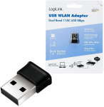 LogiLink Wireless USB WLAN adapter, 11ac, 650 Mbit