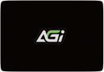SSD|AGI TECHNOLOGY|256 GB|Serial ATA III|Write speed 510 MB/s|Read speed 530 MB/s|Hanging box|2.5"|MTBF 1500000 h|AGI256