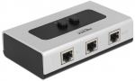 RJ45 x 3, 10/100/1000 Mb/s, Half/Full Duplex