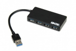 IBOX IUH3F56 HUB I-BOX USB 3.0 BLACK 4-P