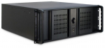 Inter-tech 19" rack case, ATX, 6x 5.25, 5x 3.5, 2x USB 2.0