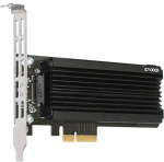 Adapter IcyDock M.2 NVMe SSD to PCIe Adapter Card with heats