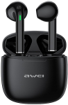 Awei Bluetooth Headphones 5.3 T26 Pro TWS Black
