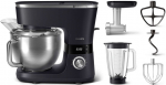 Philips Series 7000 Kitchen Machine HR7962/21, 5.5L Bowl, 8 speed settings, blender accessory, mincer accessory, 1000W