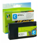 Compatible Static-Control Hewlett-Packard 951XL (CN046AE) New chip, Cyan, 1500 p.