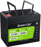 Green Cell Akku 12V 640Wh Lithium-Eisen-Phosphat