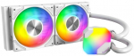 Montech Hyper Flow ARGB AIO Water Cooling, White - 240mm