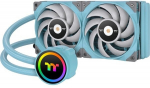 K Thermaltake TOUGHLIQUID 240 ARGB Sync All-In-One Liquid Cooler Turquoise 240mm