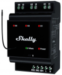 Shelly Qubino Wave Pro 3-channel Z-Wave DIN rail relay