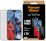 PanzerGlass 2-Way Privacy Schutzglas iPhone 17 Pro Max/UWF