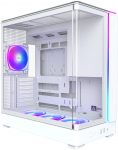 Montech KING 45 PRO KING45PRO(W) White Midi Tower PC Case, micro ATX/Mini-ITX