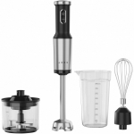 AENO Hand Blender 1200W with Tiger Teeth Cutter, Whisk, Processor, Cup
