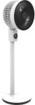 Meaco Sefte 10 pedestal fan, white/black
