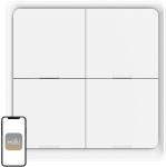 MOES ZT-SY-EU4S ZigBee 4-Button Scene Switch
