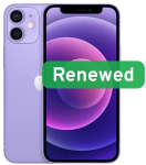 Apple Renewed | Grade C | iPhone 12 | 64 GB | Purple | 5G | O