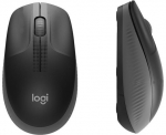 Logitech M190 Wireless Optical Mouse, Gray