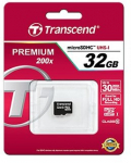 TRANSCEND 32GB micro SDHC Card Class 10