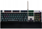 CANYON Nightfall GK-7, Wired Gaming Keyboard,Black 104 mechanical switches,60 million times key life, 22 types of lights