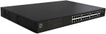 LevelOne Switch 24x GE GEP-2821 2xGE 2xGSFP 19" 390W 24xPoE