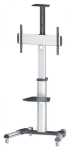 Techly Mobile Monitor Stand 37"&ndash;70", 50kg Adjustable, Shelf