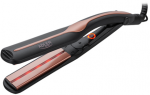 Adler AD 2318 hair styling tool Straightening iron Warm Black, Coral 120 W