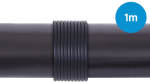Alphacool EPDM Tube 11/8 - Black 1m (3,28ft) Retailbox