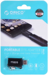 Adapter USB Orico CBT-UT01-BK-BP USB-C na USB-A alu czarny zawieszka