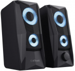 Trust GXT 606 JAVV Black Wired 12 W