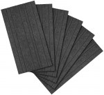 Streamplify Acoustic Panel 6-Pack, Grey, 12mm Thick Polyester Fiber