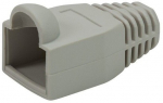 Equip bend protection sleeve for RJ45 plug 100 pcs gray
